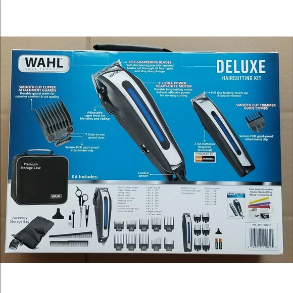 Wahl Deluxe Clipper Set with Beard Trimmer - Picture 3 of 4